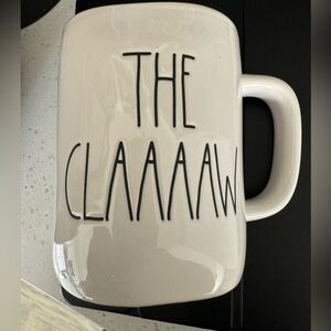 Toy Story The Claw Rae Dunn double sided coffee mug.